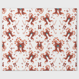 Peppermint Charm Wrapping Paper Geschenkpapier