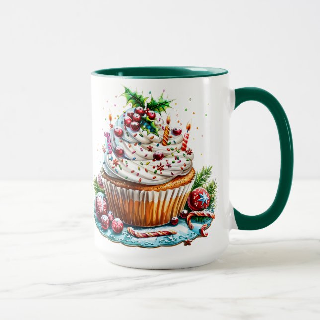 Peppermint Cupcakes Tasse (Rechts)