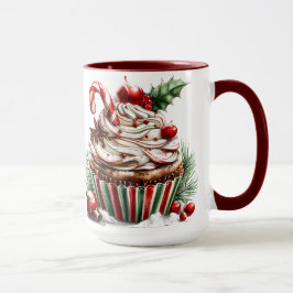 Peppermint Cupcakes Tasse