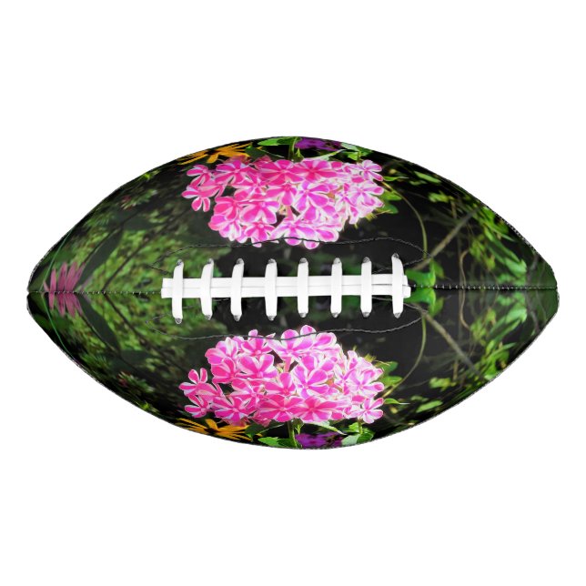 Peppermint Drehung Phlox im Blumengarten Football (Vorderseite)