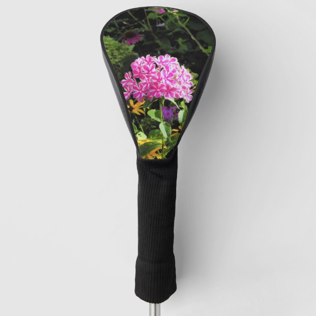 Peppermint Drehung Phlox im Blumengarten Golf Headcover (Vorderseite)