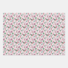 Peppermint Geschenkpapier Set