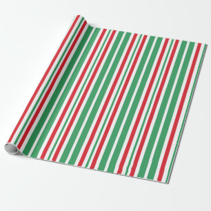 Peppermint Grüne Weihnachtscreme Geschenkpapier