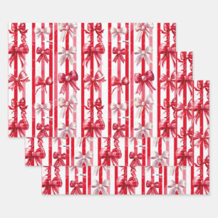 Peppermint Holidays Geschenkpapier Set
