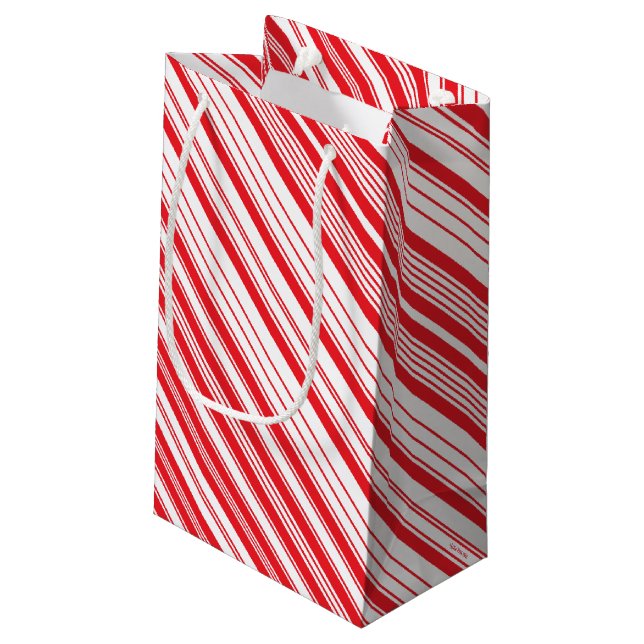 Peppermint Kleine Geschenktasche Kleine Geschenktüte (Rückseite Schrägansicht)