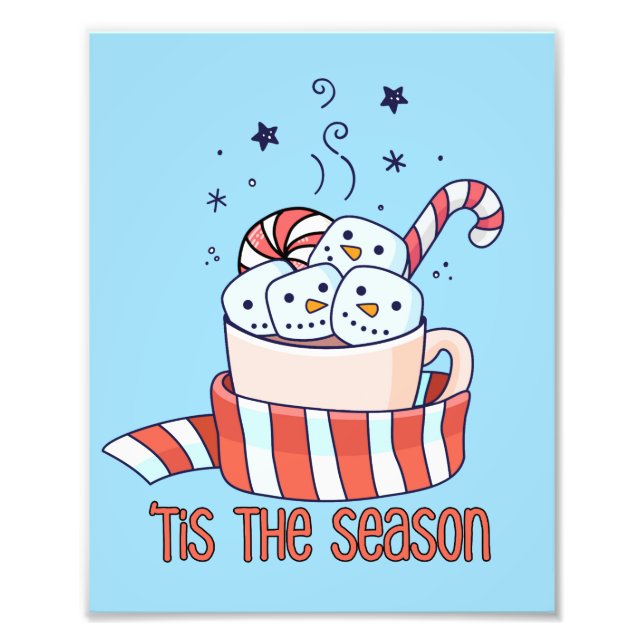 Peppermint Latte Saison Fotodruck (Vorne)