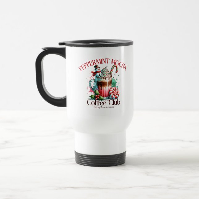 Peppermint Mocha Coffee Club Reisebecher (Links)