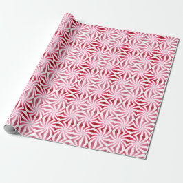 Peppermint Pattern Fun Modernes Geschenk Geschenkpapier