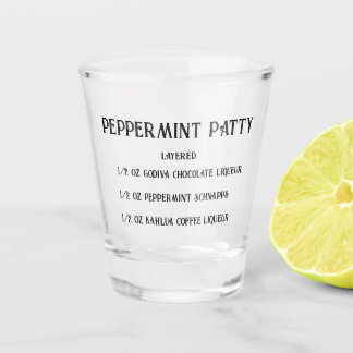 Peppermint-Patty-Neuheit Schnapsglas
