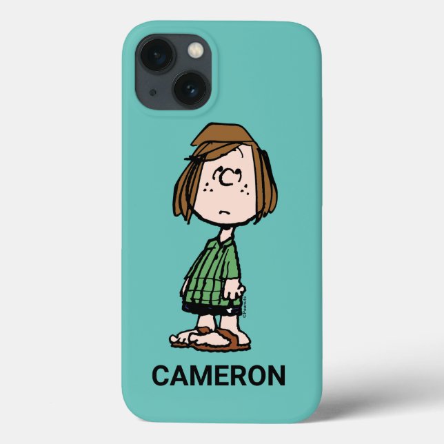 Peppermint Patty Rolling Eyes Case-Mate iPhone Hülle (Rückseite)