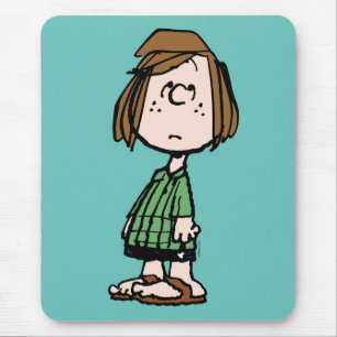 Peppermint Patty Rolling Eyes Mousepad