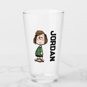 Peppermint Patty Rolling Eyes Name hinzufügen Glas