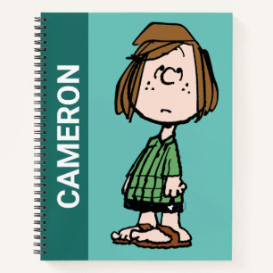 Peppermint Patty Rolling Eyes Notizbuch