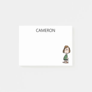 Peppermint Patty Rolling Eyes Post-it Klebezettel