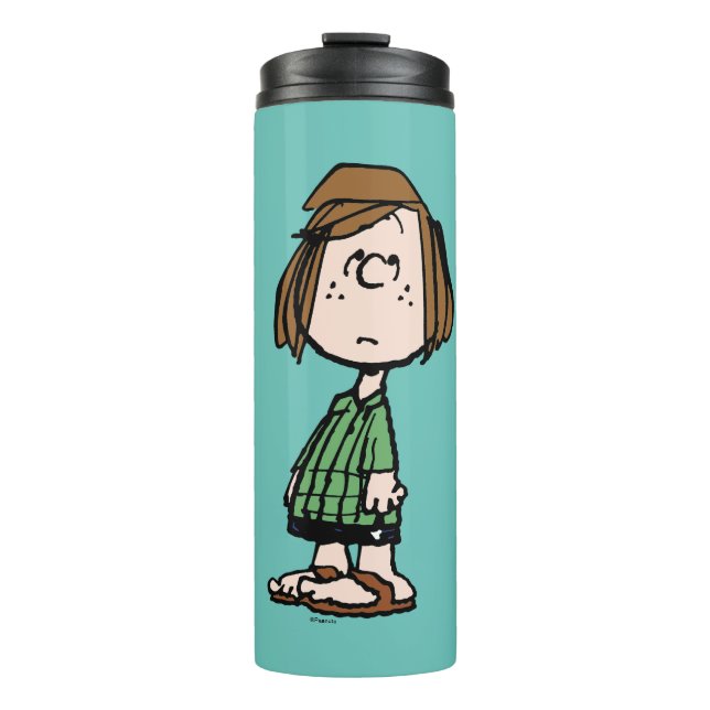 Peppermint Patty Rolling Eyes Thermosbecher (Vorderseite)