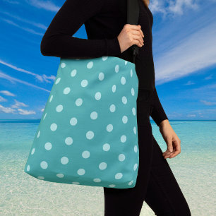 Peppermint Polka Dot Large Crossbody Bag Tragetaschen Mit Langen Trägern