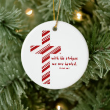 Peppermint Streifen Ornament