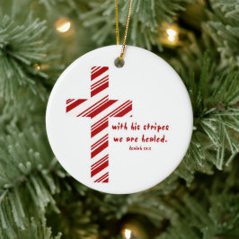 Peppermint Streifen Ornament