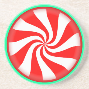Peppermint Swirl Untersetzer