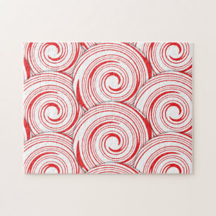 Peppermint Swirls Puzzle