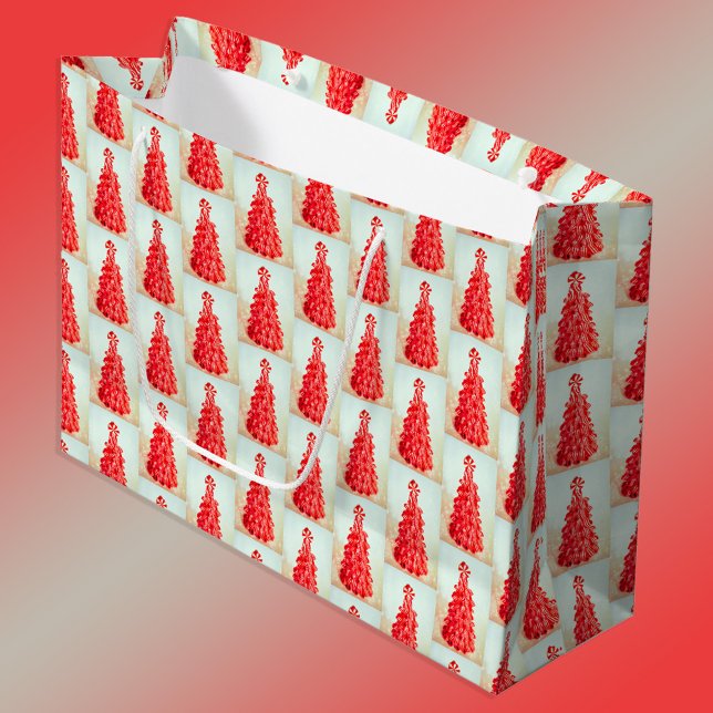 Peppermint Tree Große Geschenktasche Geschenktüte (Von Creator hochgeladen)