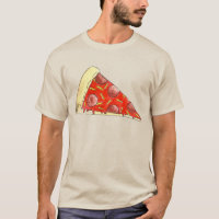 Pepperoni Käse Pizza NYC Slice Tee Shirt