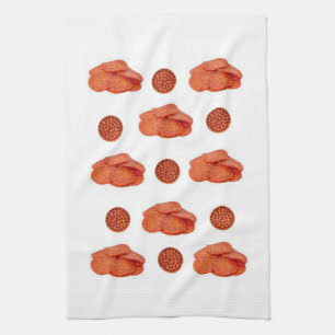 Pepperoni Küchenhandtuch Handtuch
