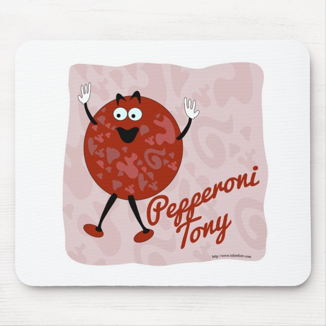 Pepperoni Mousepad (Vorne)