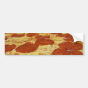 Pepperoni-Pizza Autoaufkleber