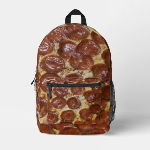 Pepperoni Pizza Bedruckter Rucksack