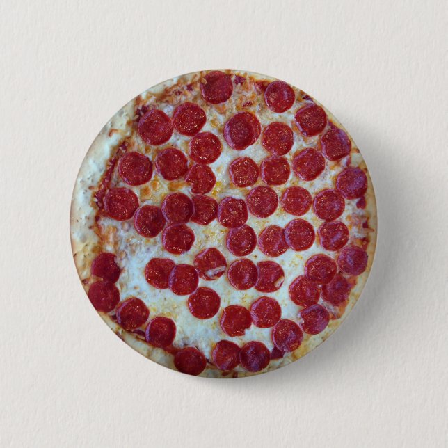Pepperoni Pizza Button (Vorderseite)