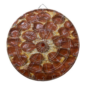Pepperoni Pizza Dartscheibe