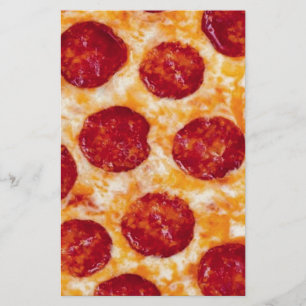 Pepperoni Pizza Hot und Yummy! Briefpapier