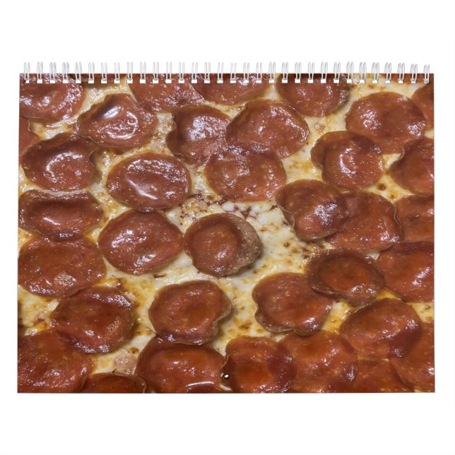 Pepperoni Pizza Kalender (Titelbild)