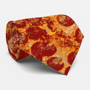 Pepperoni Pizza Krawatte
