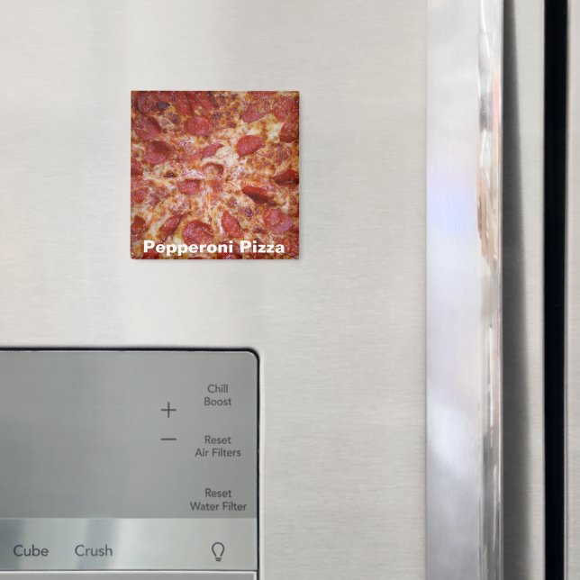 Pepperoni Pizza Magnet (In Situ (Kühlschrank))