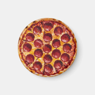 Pepperoni-Pizza Magnet