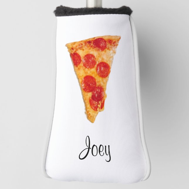 Pepperoni Pizza (Name) 4Joey Golf Head Cover Golf Headcover (Rotieren 90)