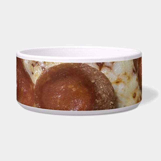 Pepperoni Pizza Napf (Vorderseite)