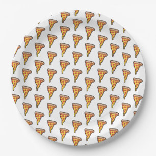 Pepperoni Pizza Party Slice W Pappteller