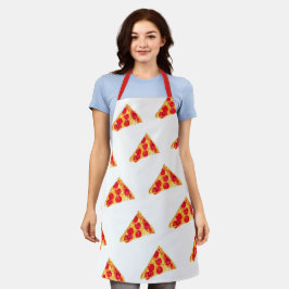 Pepperoni Pizza Pie Köstliche All-over Print-Schür Schürze