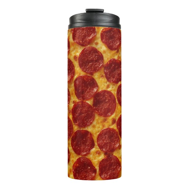 PEPPERONI PIZZA PLUS 3 THERMOSBECHER (Vorderseite)