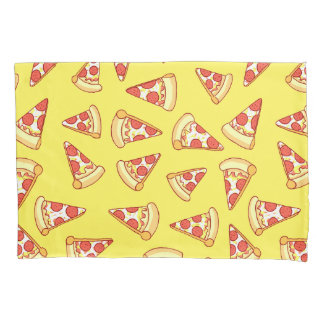 Pepperoni-Pizza-Scheibe, die Muster-Kissenbezug Kissenbezug