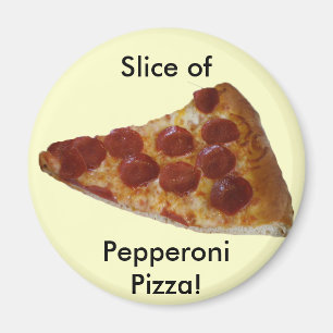 Pepperoni Pizza Slice Magnet