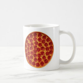 Pepperoni-Pizza Tasse