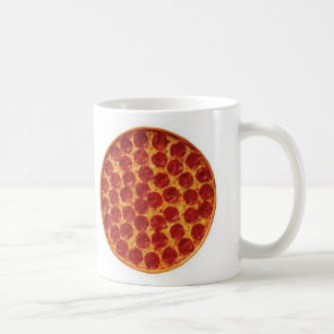 Pepperoni-Pizza Tasse