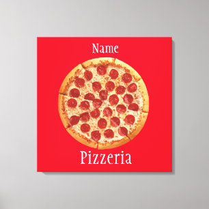 Pepperoni Pizza Thunder_Cove Leinwanddruck