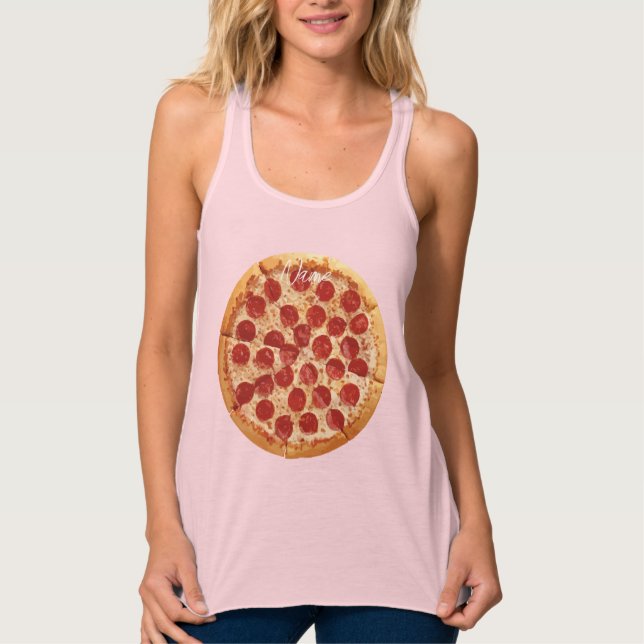Pepperoni Pizza Thunder_Cove Tank Top (Vorderseite)