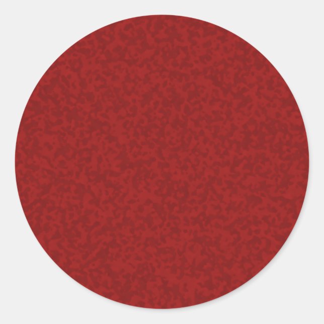 Pepperoni Runder Aufkleber (Vorderseite)