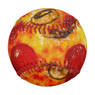 Pepperoni und Mushroom Pizza Baseball